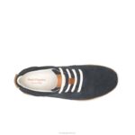 nubuck azul marinho o bom tênis de cadarço homens Hush Puppies tênis ZZ6R339 - Image 6