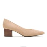 nubuck bronzeado bomba de sofi mulheres Hush Puppies salto ZZ6R104 - Image 2