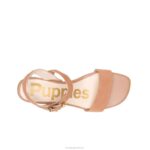 nubuck bronzeado do deserto sandália leila meia tira mulheres Hush Puppies salto ZZ6R33 - Image 6