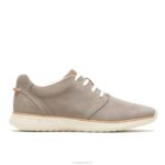 nubuck cinza claro o bom tênis de cadarço homens Hush Puppies tênis ZZ6R322 - Image 2
