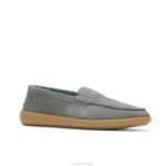 nubuck cinza escuro mocassim finley homens Hush Puppies mocassim ZZ6R313 - Image 4