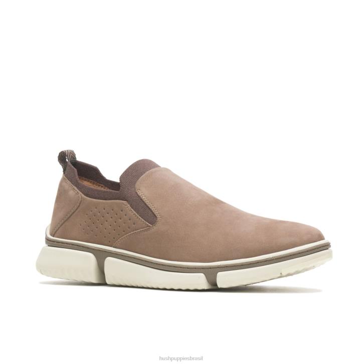 nubuck fóssil bennet sapatilha sem salto homens Hush Puppies Oxford ZZ6R301 - Image 3