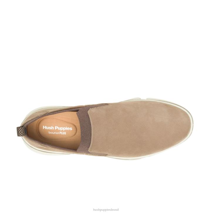 nubuck fóssil bennet sapatilha sem salto homens Hush Puppies Oxford ZZ6R301 - Image 6