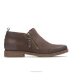 nubuck marrom escuro bota mazin cayto mulheres Hush Puppies bota ZZ6R164