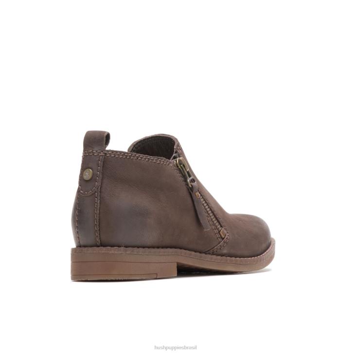 nubuck marrom escuro bota mazin cayto mulheres Hush Puppies bota ZZ6R164 - Image 4