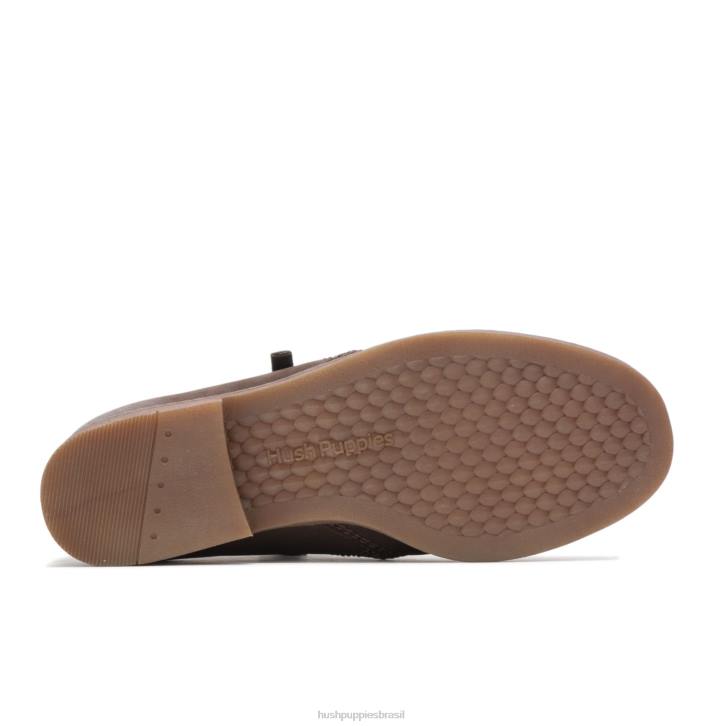 nubuck marrom escuro bota mazin cayto mulheres Hush Puppies bota ZZ6R164 - Image 5