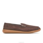 nubuck marrom escuro mocassim finley homens Hush Puppies mocassim ZZ6R310 - Image 2