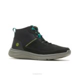 nubuck preto ousado elevar chukka homens Hush Puppies tênis ZZ6R341 - Image 4