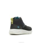 nubuck preto ousado elevar chukka mulheres Hush Puppies tênis ZZ6R128 - Image 4