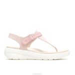 nubuck rosa empoeirado sandália biqueira respirada mulheres Hush Puppies sandália ZZ6R38 - Image 2