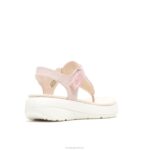 nubuck rosa empoeirado sandália biqueira respirada mulheres Hush Puppies sandália ZZ6R38 - Image 4
