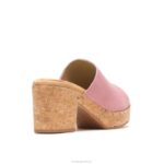 nubuck rosa legal slide de papoula mulheres Hush Puppies salto ZZ6R5 - Image 5