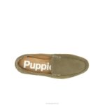 nubuck verde-oliva mocassim finley homens Hush Puppies mocassim ZZ6R314 - Image 7