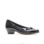 patente preta anjo ii mulheres Hush Puppies estilo suave ZZ6R206 - Image 3