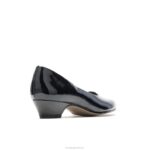 patente preta anjo ii mulheres Hush Puppies estilo suave ZZ6R206 - Image 4