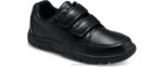 preto big kid's jace hook & loop garoto Hush Puppies sapato ZZ6R375 - Image 2
