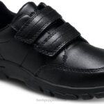preto big kid's jace hook & loop garoto Hush Puppies sapato ZZ6R375