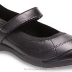 preto criança pequena reese mary jane garota Hush Puppies sapato ZZ6R366