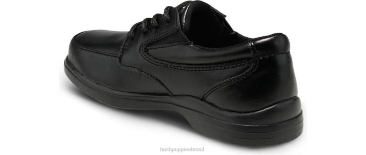 preto grande garoto ty oxford garoto Hush Puppies sapato ZZ6R376 - Image 3