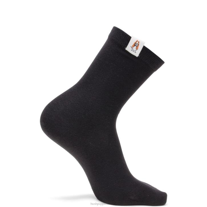 preto meia core unissex mulheres Hush Puppies meias ZZ6R264 - Image 2