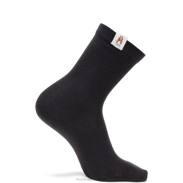 preto meia core unissex mulheres Hush Puppies meias ZZ6R264 - Image 1