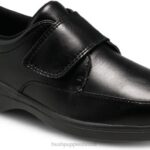 preto mocassim gavin de criança grande garoto Hush Puppies sapato ZZ6R374