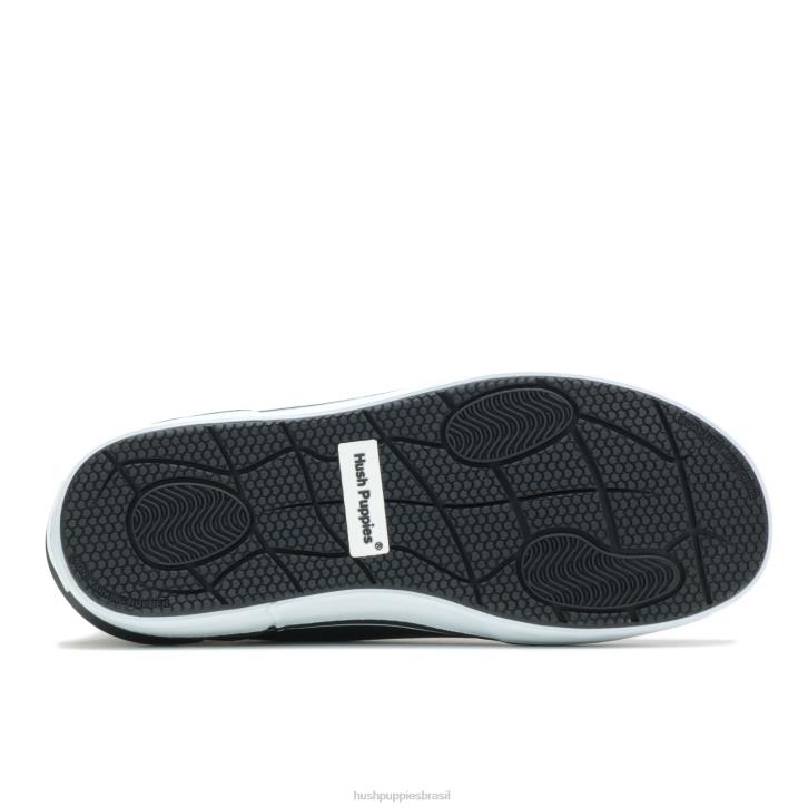 preto/pied-de-poule sapatilha de chuva mulheres Hush Puppies tênis ZZ6R150 - Image 6