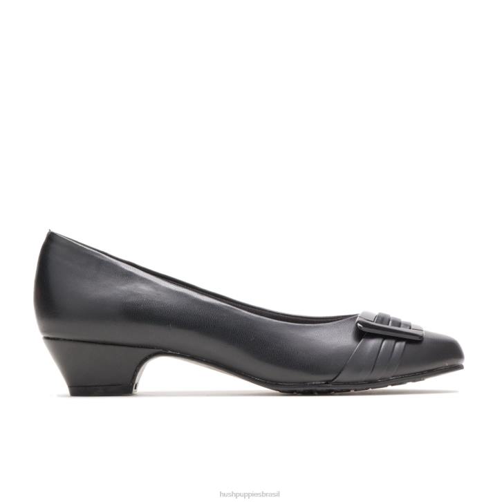preto por favor, esteja com você mulheres Hush Puppies estilo suave ZZ6R215 - Image 2