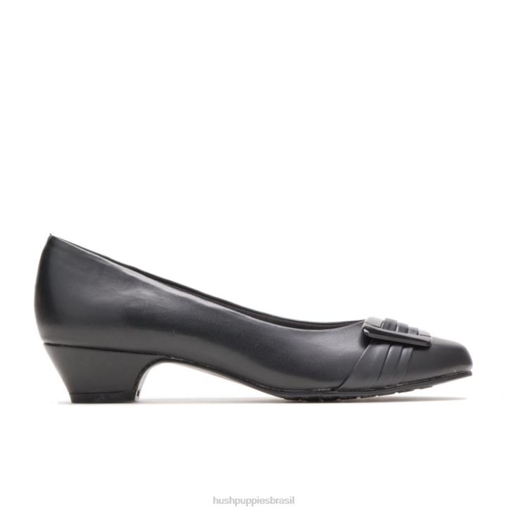 preto por favor, esteja com você mulheres Hush Puppies estilo suave ZZ6R215 - Image 1