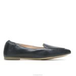 réptil preto ponta avelã plana mulheres Hush Puppies sapatos rasos ZZ6R67 - Image 2