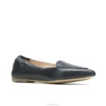 réptil preto ponta avelã plana mulheres Hush Puppies sapatos rasos ZZ6R67 - Image 3