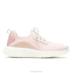 rosa empoeirado elevar tênis bungee mulheres Hush Puppies tênis ZZ6R131