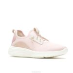 rosa empoeirado elevar tênis bungee mulheres Hush Puppies tênis ZZ6R131 - Image 3