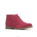 ruibarbo camurça vermelha Mazin Cayto Chukka mulheres Hush Puppies bota ZZ6R171 - Image 3