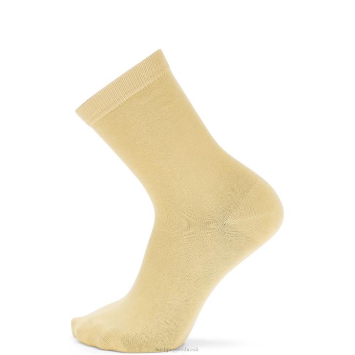 sol amarelo meia core unissex mulheres Hush Puppies meias ZZ6R262 - Image 4