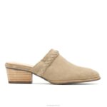 taupe mule trança serra mulheres Hush Puppies salto ZZ6R102 - Image 2