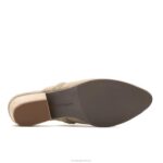 taupe mule trança serra mulheres Hush Puppies salto ZZ6R102 - Image 5