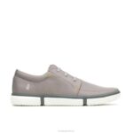 tecido cinza claro briggs tênis bico fino homens Hush Puppies tênis ZZ6R294 - Image 2
