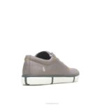 tecido cinza claro briggs tênis bico fino homens Hush Puppies tênis ZZ6R294 - Image 4
