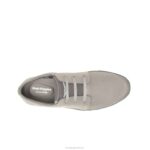 tecido cinza claro briggs tênis bico fino homens Hush Puppies tênis ZZ6R294 - Image 6