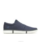 têxtil azul marinho briggs tênis bico fino homens Hush Puppies tênis ZZ6R293 - Image 2