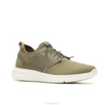 verde oliva elevar tênis bungee homens Hush Puppies tênis ZZ6R336 - Image 4