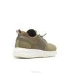 verde oliva elevar tênis bungee homens Hush Puppies tênis ZZ6R336 - Image 5