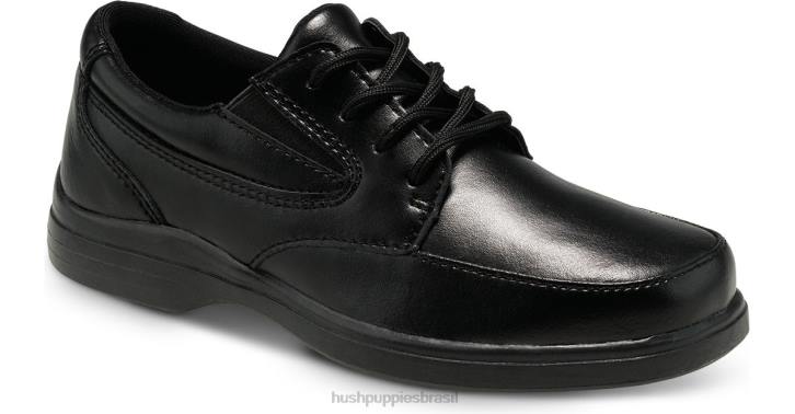 preto ty oxford infantil garoto Hush Puppies sapato ZZ6R378