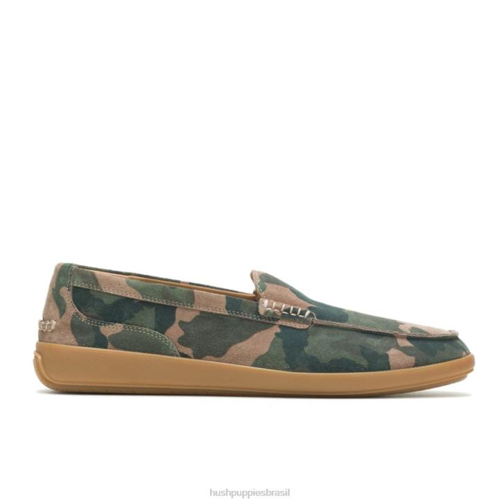 camuflagem mocassim finley homens Hush Puppies mocassim ZZ6R312