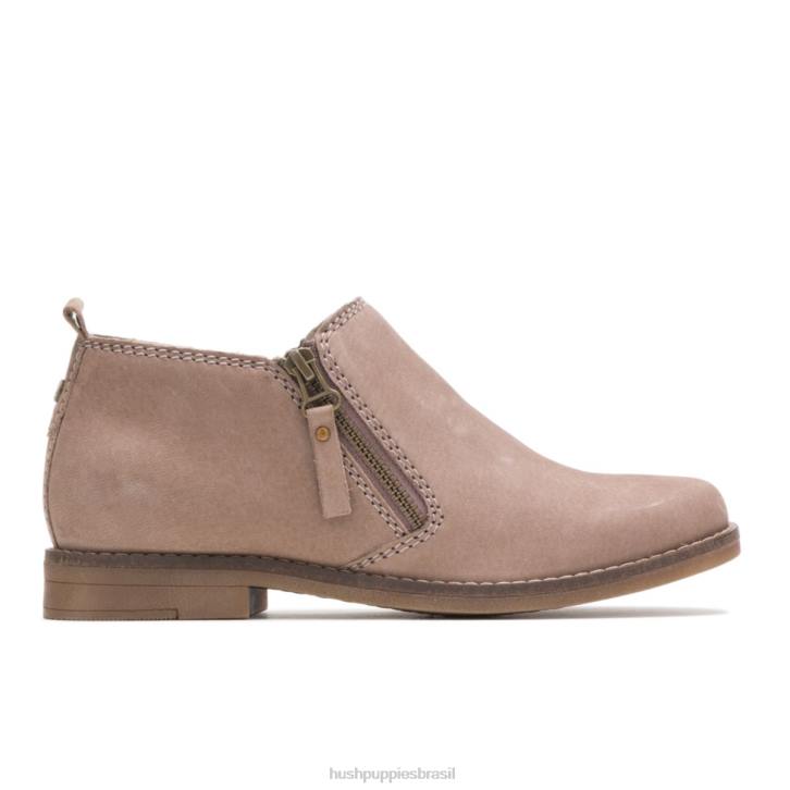 nubuck taupe bota mazin cayto mulheres Hush Puppies bota ZZ6R156