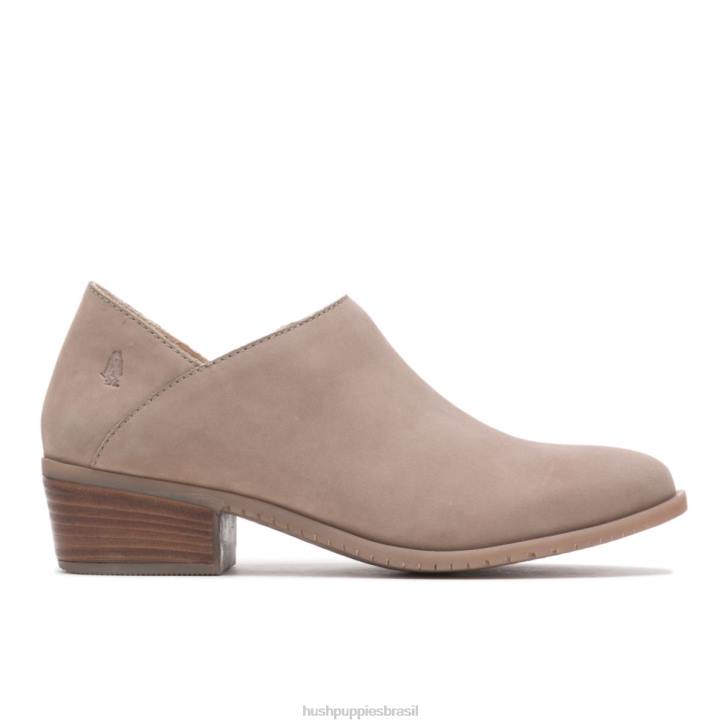 nubuck taupe sienna shootie mulheres Hush Puppies bota ZZ6R188