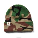 impressão de camuflagem gorro de malha mulheres Hush Puppies gorro ZZ6R254 - Image 2