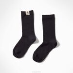 preto meia core unissex mulheres Hush Puppies meias ZZ6R264 - Image 6